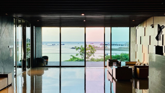 🚩H1240 ขายคอนโด มารีน่า เบย์ฟร้อนท์ ศรีราชา ชลบุรี 64.18 ตร.เมตร ชั้น30 Sea view ห้องตกแต่งพร้อมเข้าอยู่ วิวสวยที่สุด