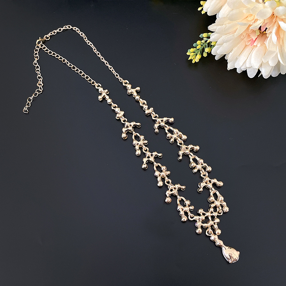 SET005 สีม่วง เครื่องประดับ 3 ชิ้น มงกุฎ สร้อยคอ ต่างหู จัดเซทสวยงาม สินค้าพร้อมส่งจากไทย