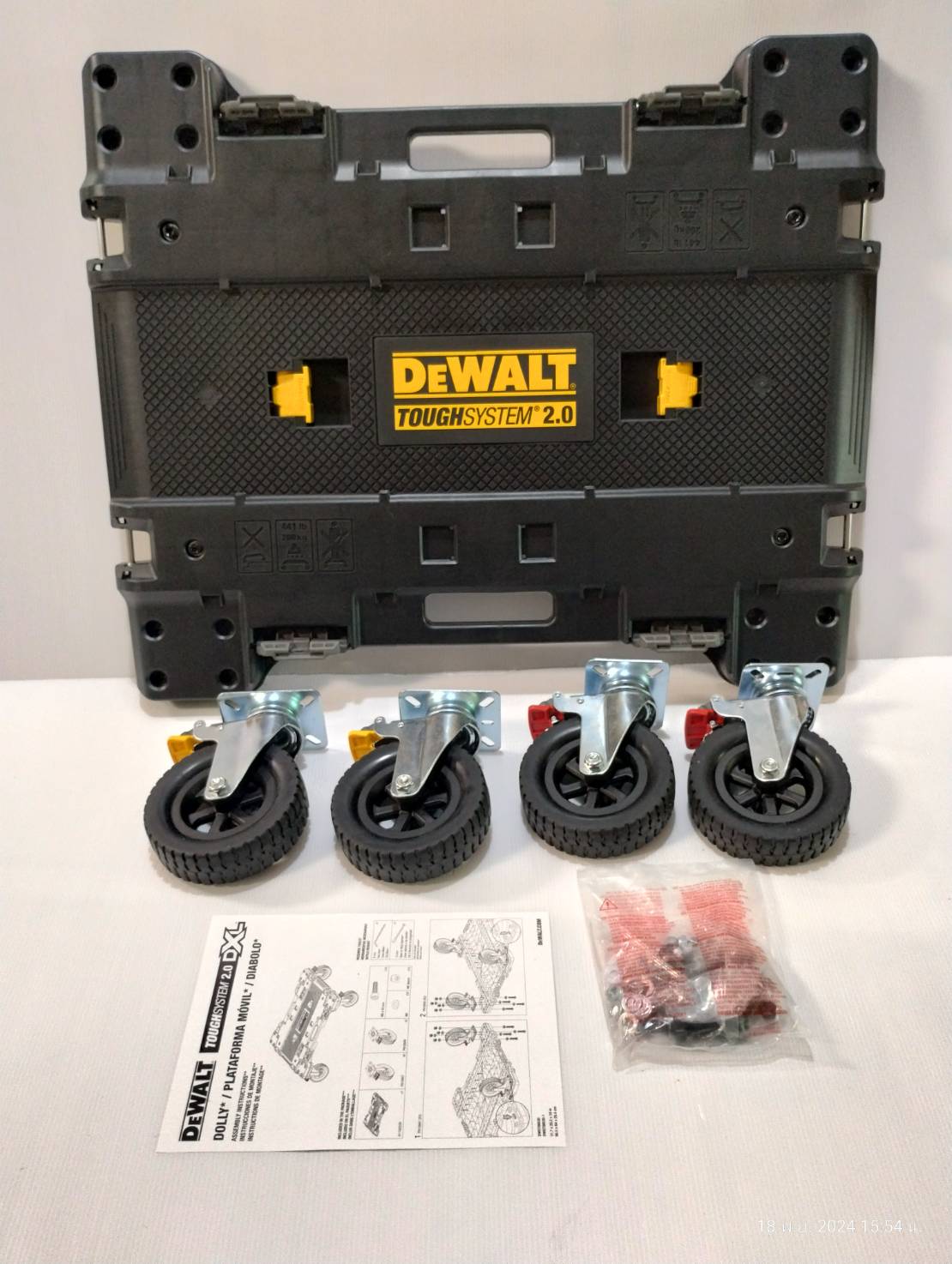 DEWALT รุ่น DWST08530-1 ล้อรถเข็น Tough System 2.0 DXL