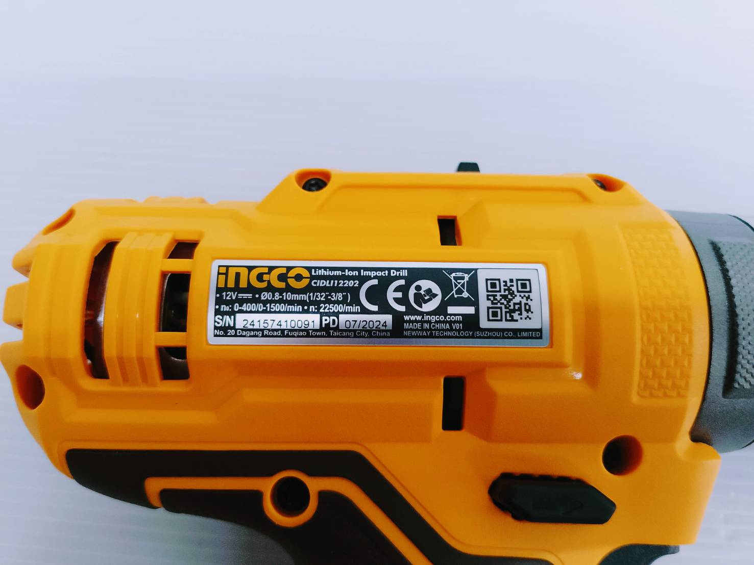 ชุดคอมโบ้ สว่านกระแทก12V+ชุดดอก COSLI23114 INGCO