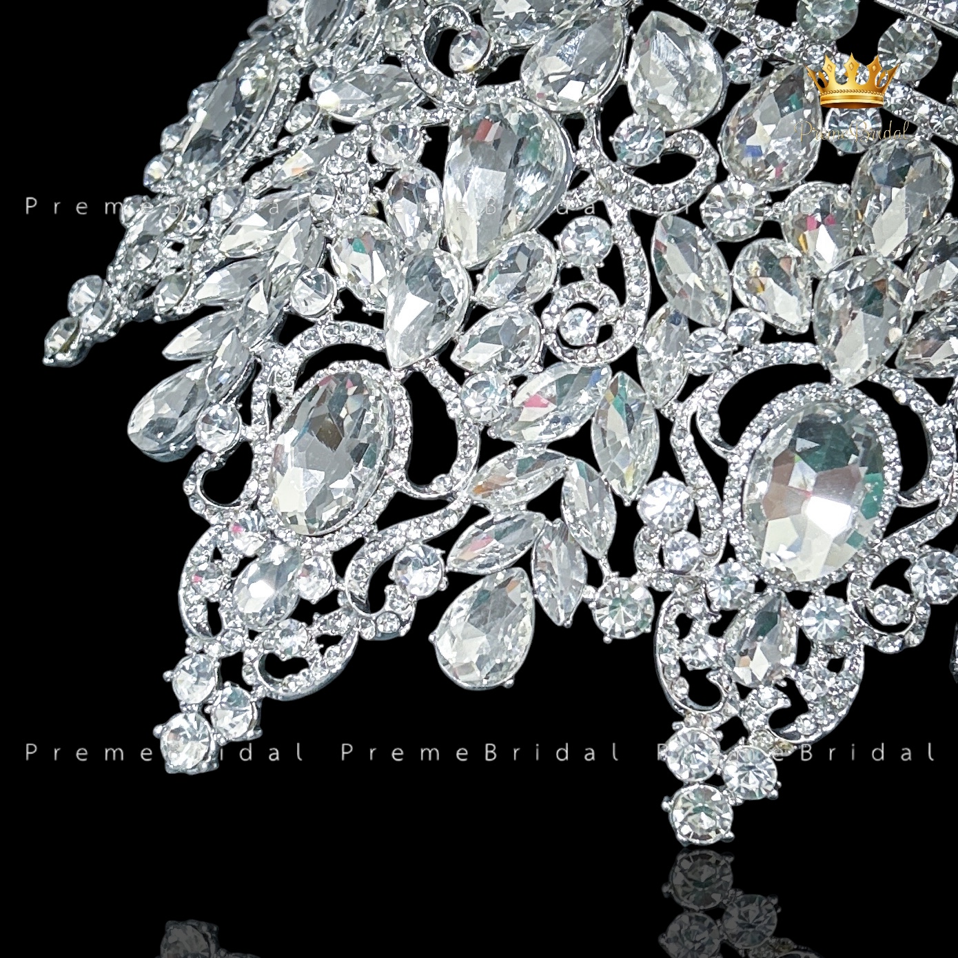 (พร้อมส่ง) เทียร่า 431 มงกุฎนางงามแบบครึ่งหัว งานสวย ปราณีต QCเพชรทุกเม็ด สินค้าพร้อมส่งจากไทย