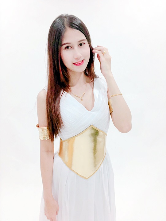ชุดอาธีน่า (Athena) เทพีแห่งสติปัญญาและสงคราม / ชุดเทพเจ้า