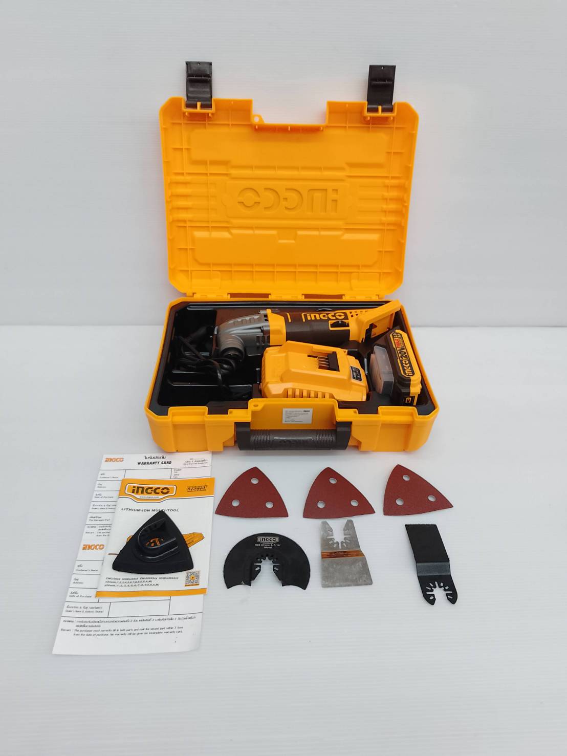 INGCO เครื่องเอนกประสงค์ไร้สาย 20V CMLI20228 (เครื่องเปล่า)