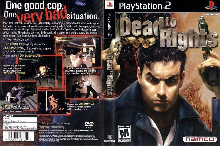 DEAD TO RIGHTS 1 [US : DVD5 1 Disc]