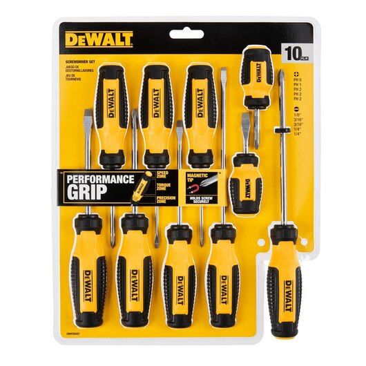 ชุดไขควง 10ชิ้น DWHT65201 DEWALT