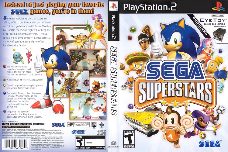 SEGA SUPERSTARS [US : CD 1 Disc]