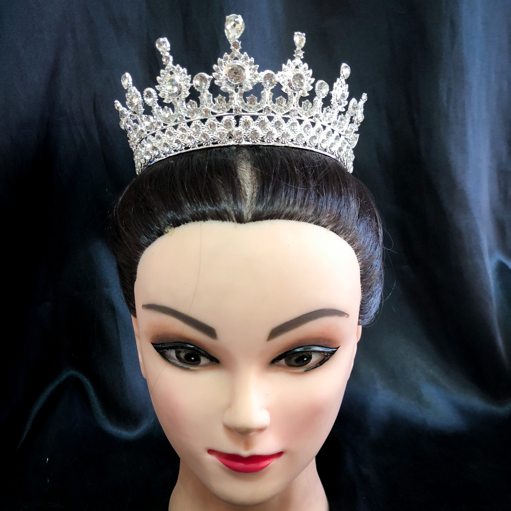 (พร้อมส่ง) เทียร่า 286 มงกุฎนางงาม มงกุฎเจ้าหญิง งานสวย ปราณีต QCเพชรทุกเม็ด สินค้าพร้อมส่งจากไทย