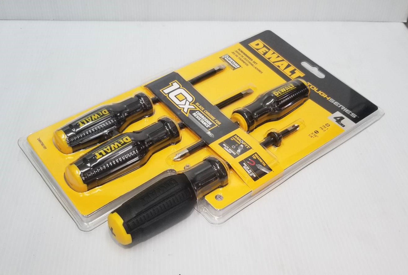 ชุดไขควง 4ชิ้น DWHT65101 DEWALT