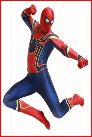 ชุดสไปเดอร์แมน2017 แบบบอดี้สูท