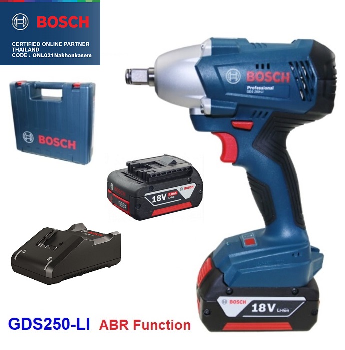 บล๊อกไร้สาย1/2 GDS250-LI BOSCH