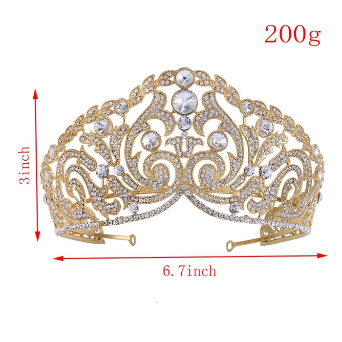 (พร้อมส่ง) เทียร่า 232 สีทอง