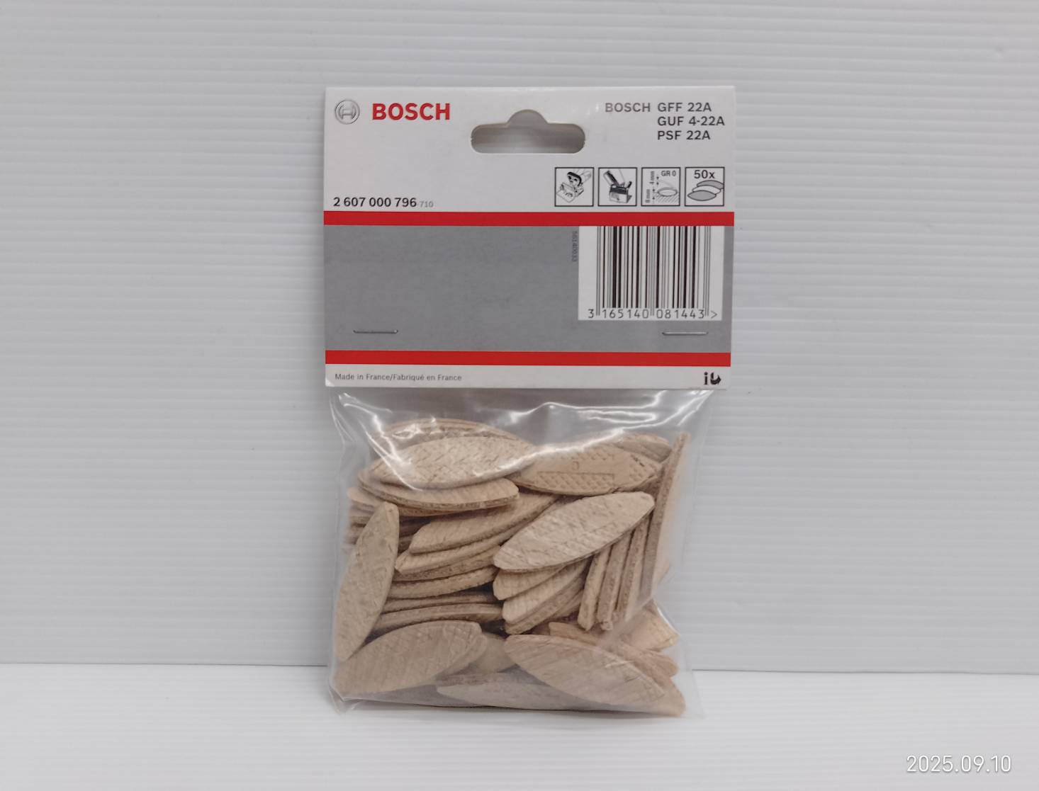 จอยท์บิสกิต เบอร์ 0 BOSCH 2607000796 จำนวน 50 ชิ้น