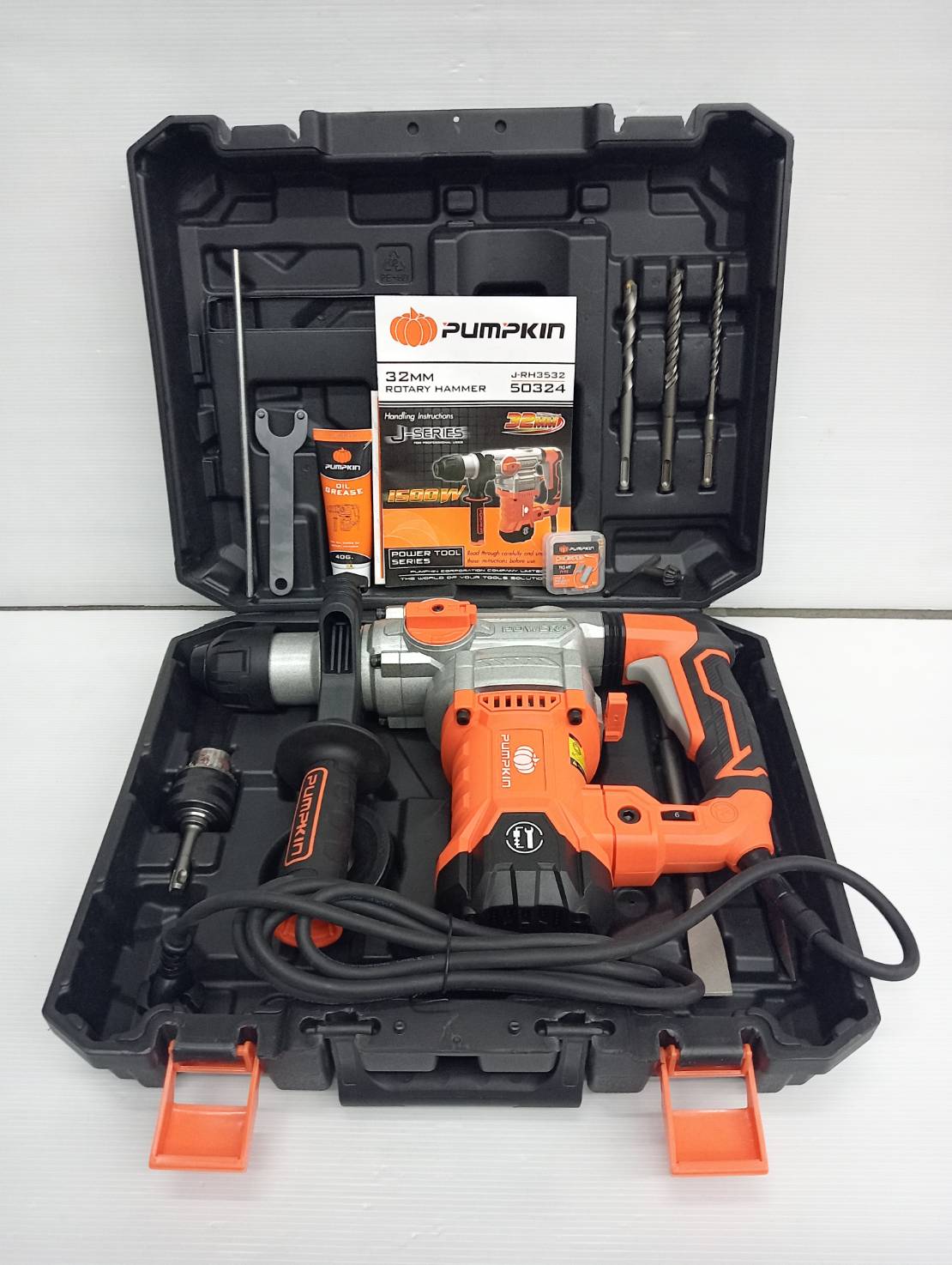 สว่านโรตารี่3ระบบ J-RH3532 PUMPKIN 50324
