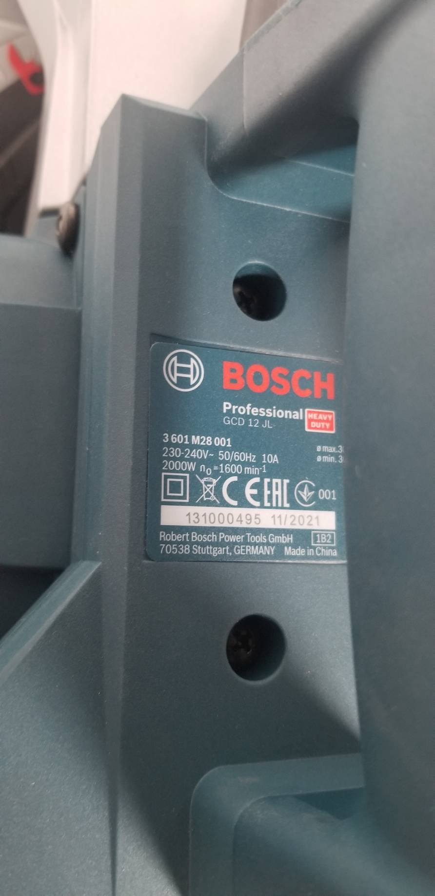 แท่นตัดเหล็กไร้สะเก็ดไฟ GCD12JL BOSCH