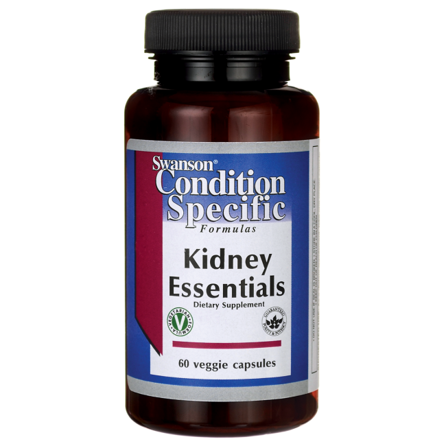 Swanson Condition Specific Formulas Kidney Essentials 60 Veg Capsules