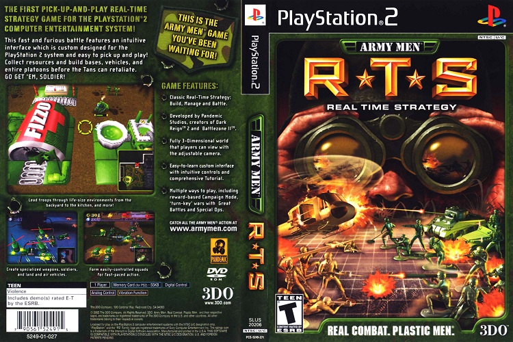 ARMY MEN R.T.S [US : DVD5 1 Disc]