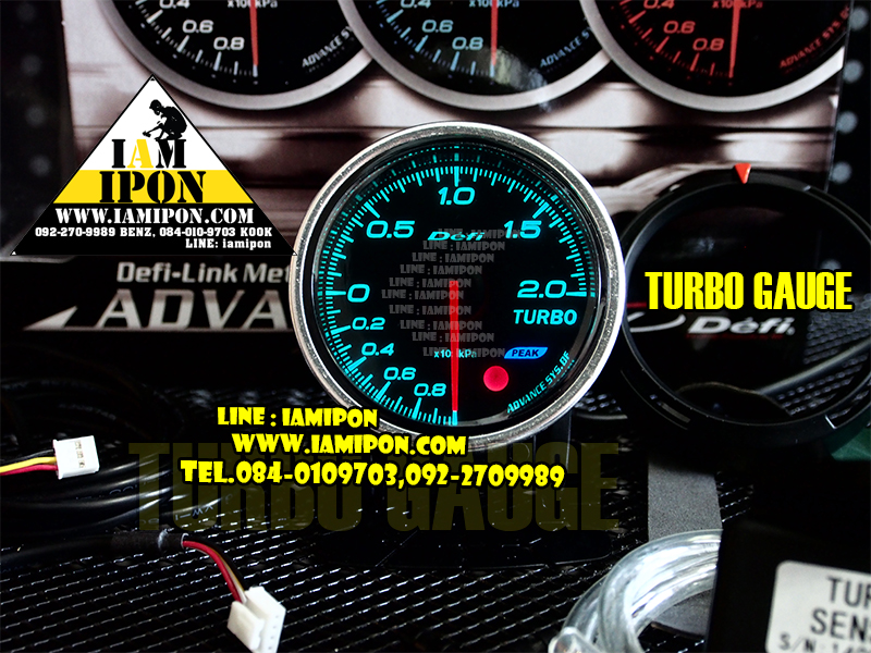 BF ADVANCE 13 สี TURBO 2.0 วัดบูสเทอร์โบ