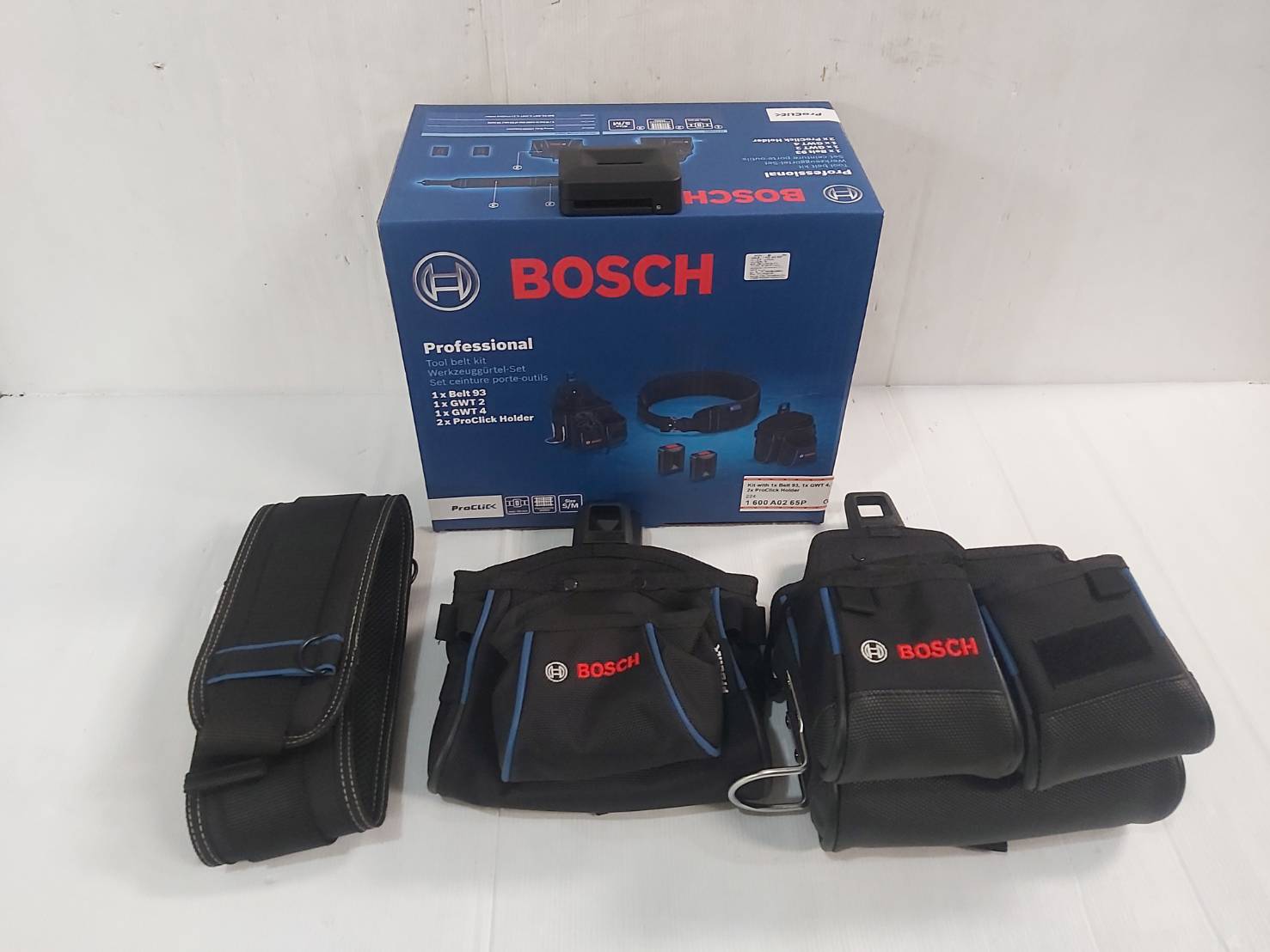 ชุดเข็มขัดพร้อมกระเป๋าเครื่องมือช่าง PROCLICK TOOL KIT BOSCH