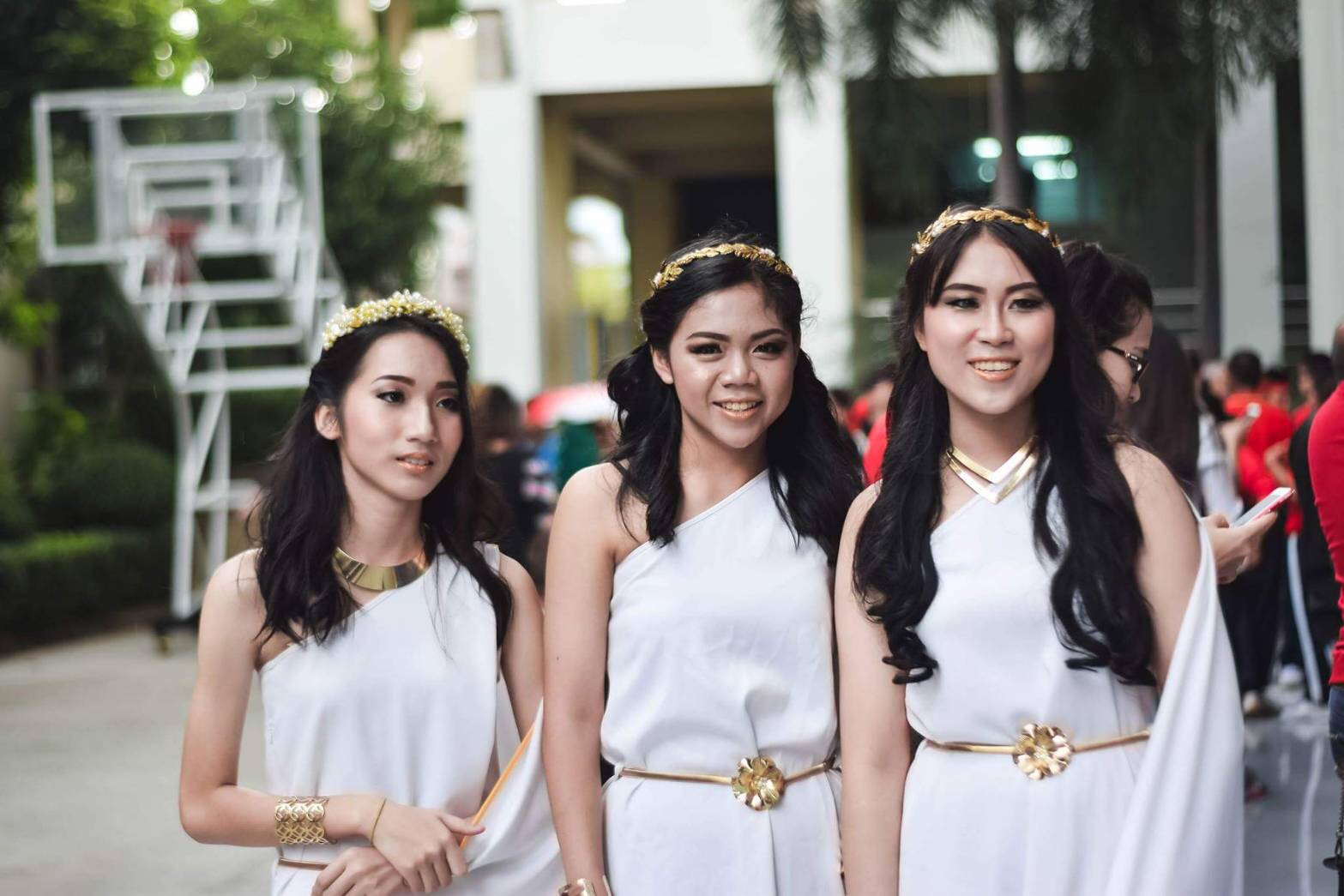 ชุดโรมัน / ชุดกรีกหญิง / ชุดเทพเจ้า / ชุดเทพีไกอา เทพีแห่งโลก