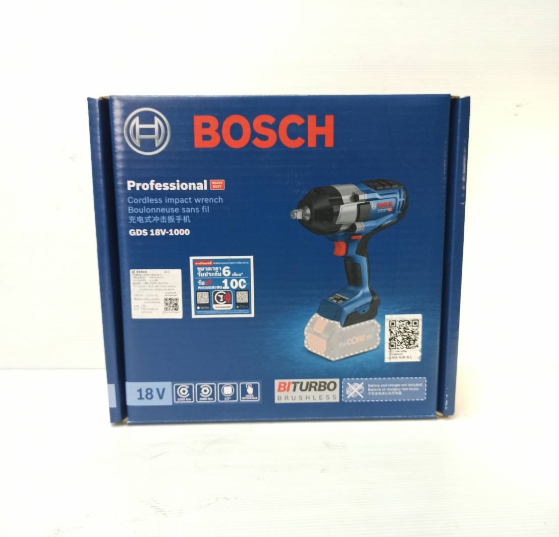 บล็อกไร้สาย1/2 GDS18V-1000 BOSCH SOLO