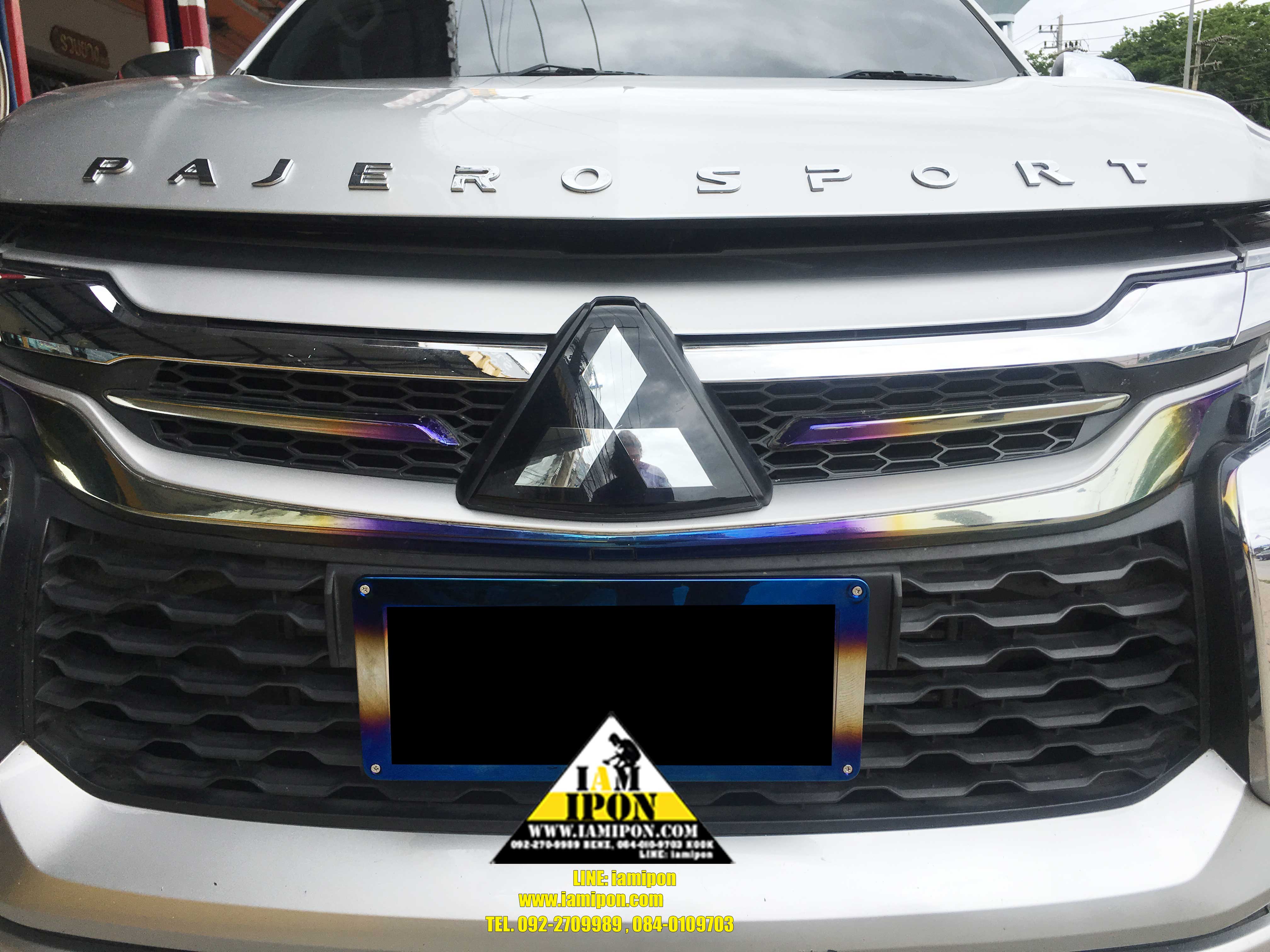 3D CHARACTER PAJERO SPORT CHROMIUM ตัวหนังสือโครเมียมปาเจโร่สปอร์ต