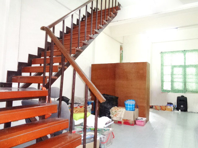 🚩H1251 ขายทาวเฮ้าส์ 16 ตารางวา หมู่บ้านแสงธรรม ถนนสุขาภิบาล5 ซอย57 ใกล้ตลาดวงศกร แขวงออเงิน เขตสายไหม ต่อเติมระเบียงเต็มพื้นที่