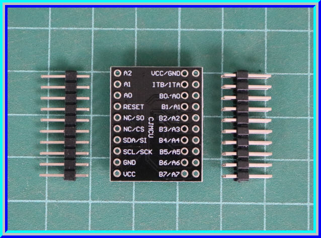 1x วงจรขยายพอร์ต MCP23017 ขนาด 16 ช่อง I/O แบบ I2C