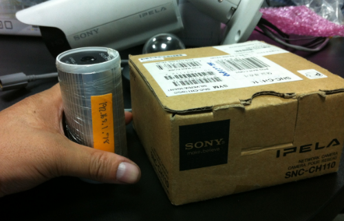 Sony IP camera SNC-CH110