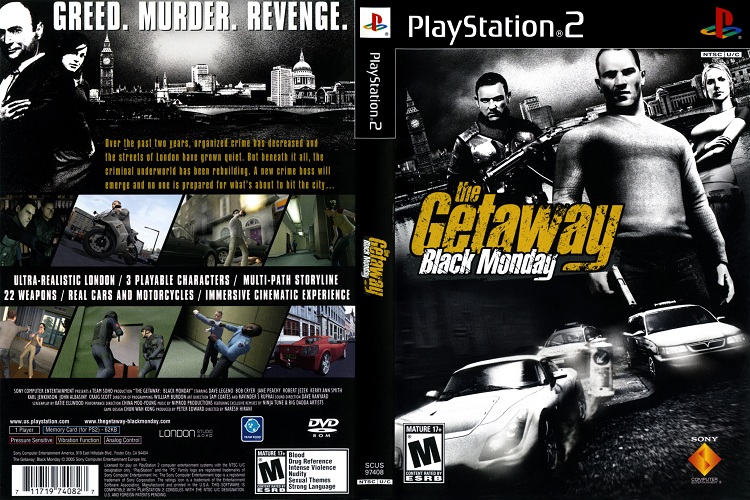 THE GETAWAY BLACK MONDAY [US : DVD5 1 Disc]