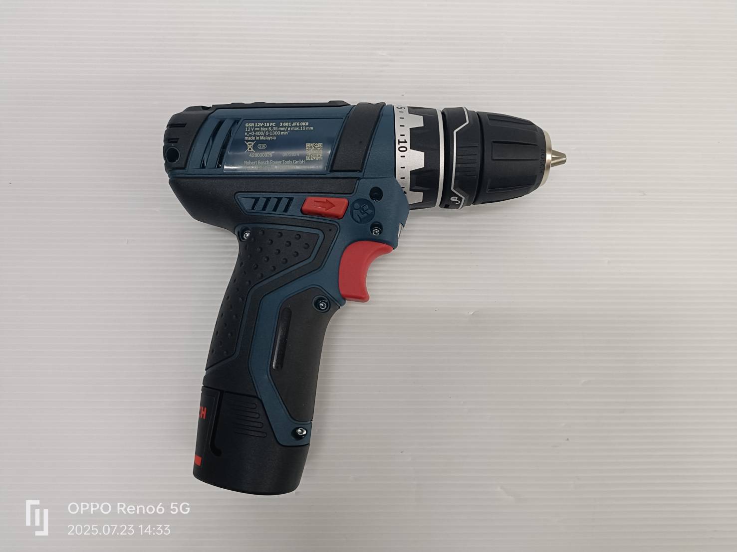 BOSCH GSR12V-15FC สว่าน/ไขควงไฟฟ้าไร้สาย