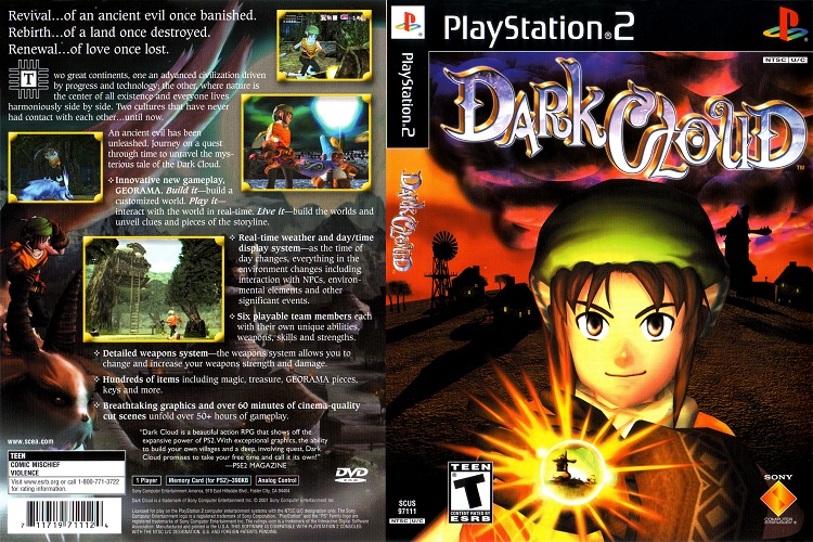 DARK CLOUD 1 [US : DVD5 1 Disc]