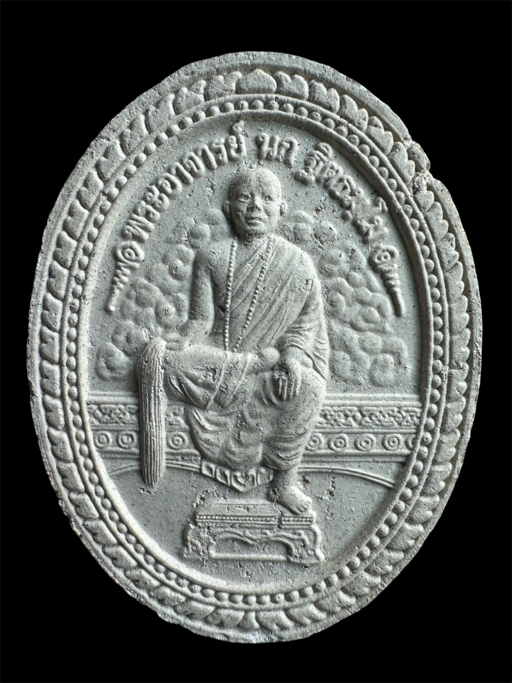 พระผงจัมโบ้ โหดสมปราถนา พระอาจารย์นก วัดเขาบังเหย จ.ชุยภูมิ ที่ระลึกฉลองกุฏิ สภาพสวยเดิมเนื้อผงพุทธคุณ