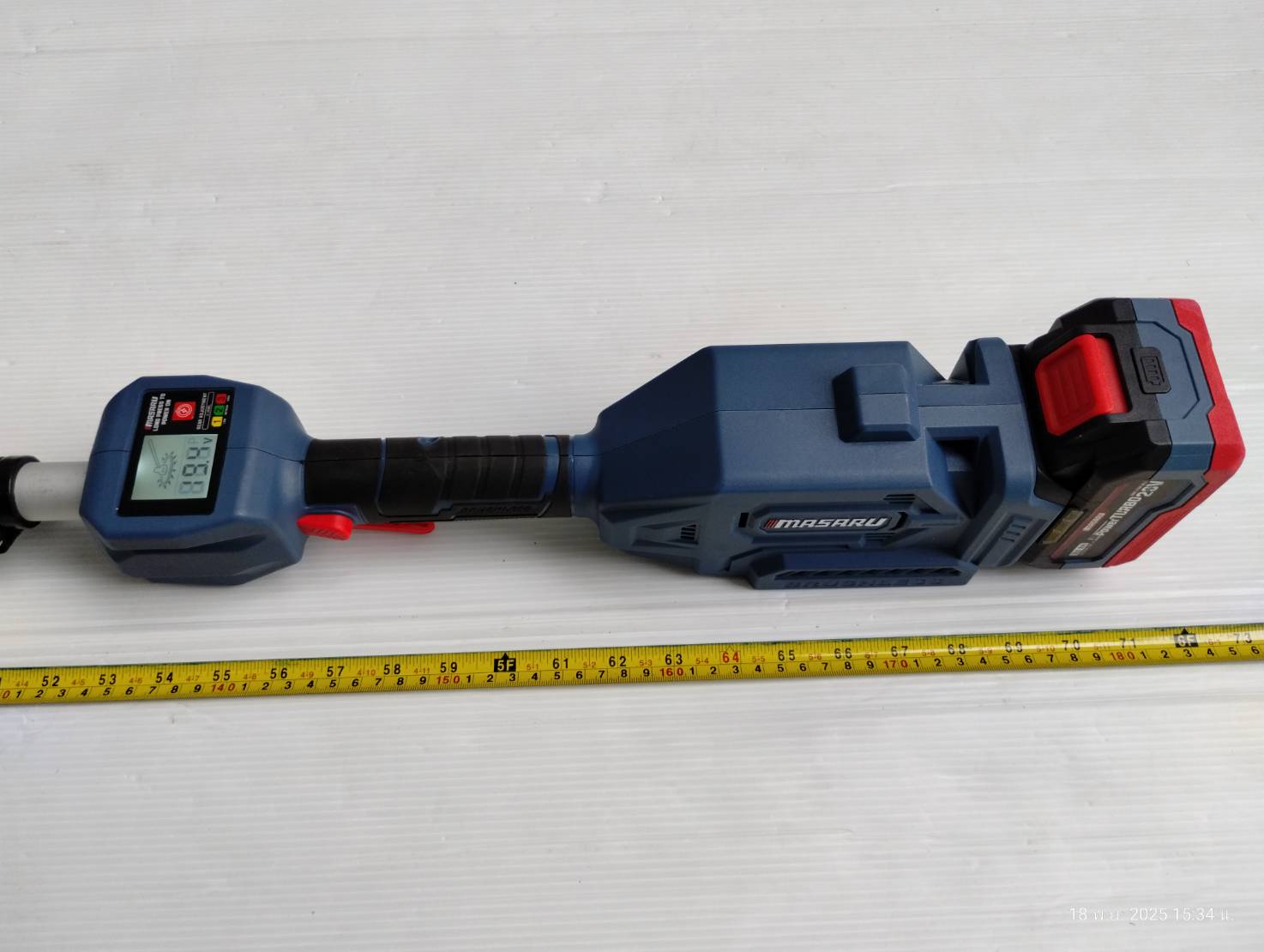 MASARU รุ่น SCM-520-B1 เครื่องตัดหญ้า 10 นิ้ว แบตเตอรี่ 20V POWER TURBO