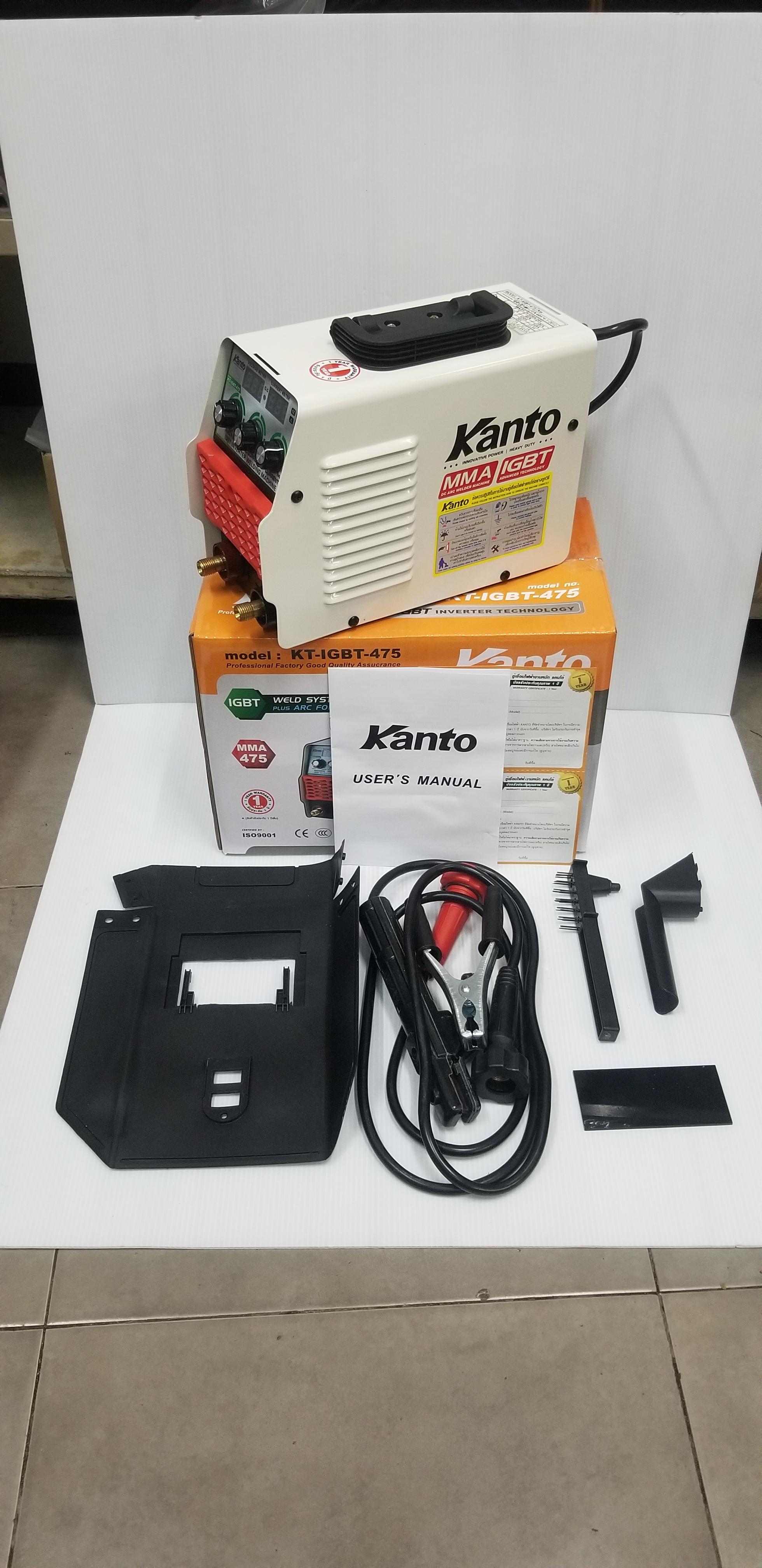 เครื่องเชื่อมไฟฟ้าอินเวอร์เตอร์ KT-IGBT-475 KANTO