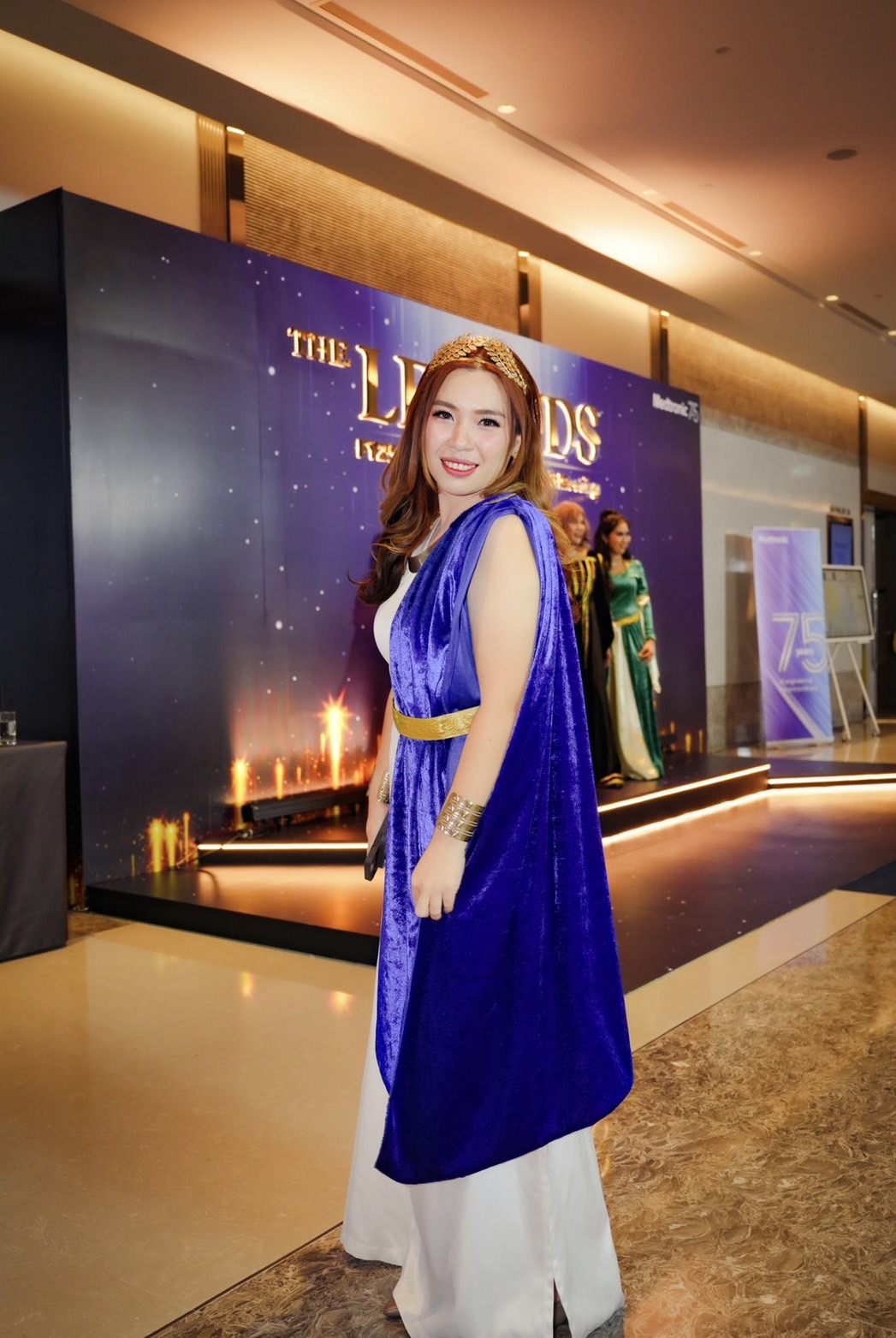 ชุดโรมันกรีกหญิง