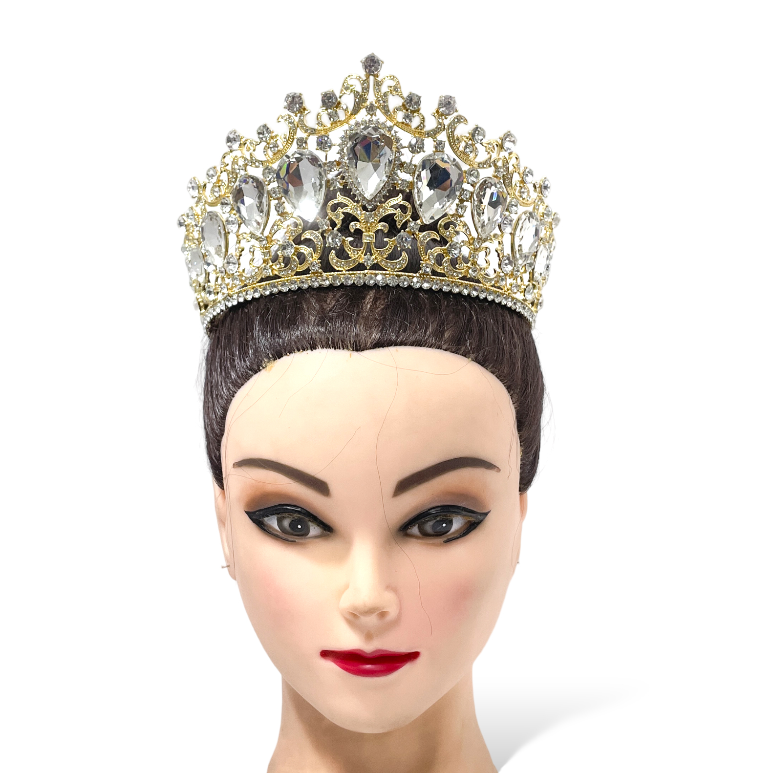 (พร้อมส่ง) เทียร่า 378 สีทอง งานสวย ปราณีต QCเพชรทุกเม็ด สินค้าพร้อมส่งจากไทย