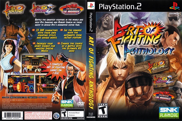 ART OF FIGHTING ANTHOLOGY [US : DVD5 1 Disc]