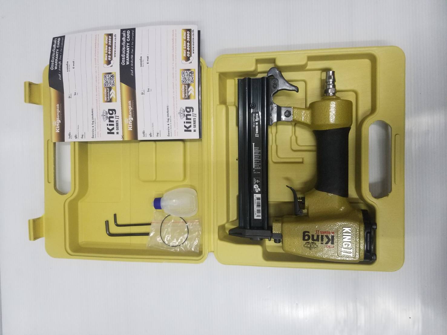 แม็กยิงตะปูลม ขาเดี่ยว F-30-M KING (M-SERIES) II