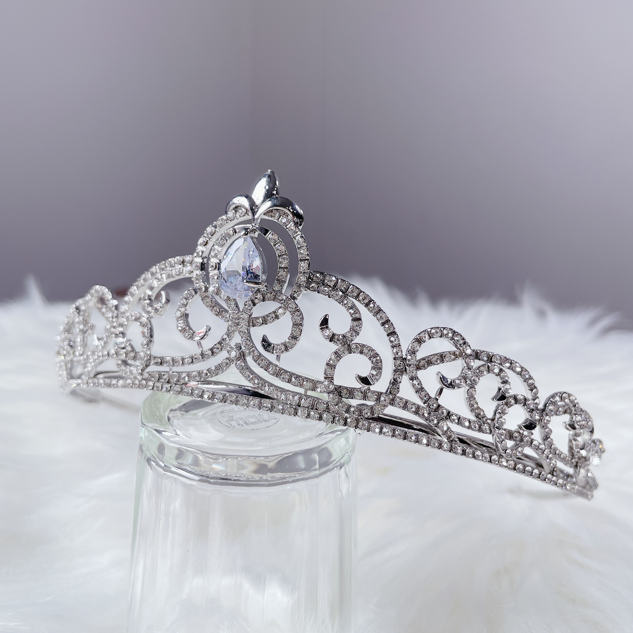 (พร้อมส่ง) เทียร่า 390 มงกุฎนางงาม มงกุฎเจ้าสาว มงกุฎเพชร งานพรีเมี่ยม สินค้าพร้อมส่งจากไทย