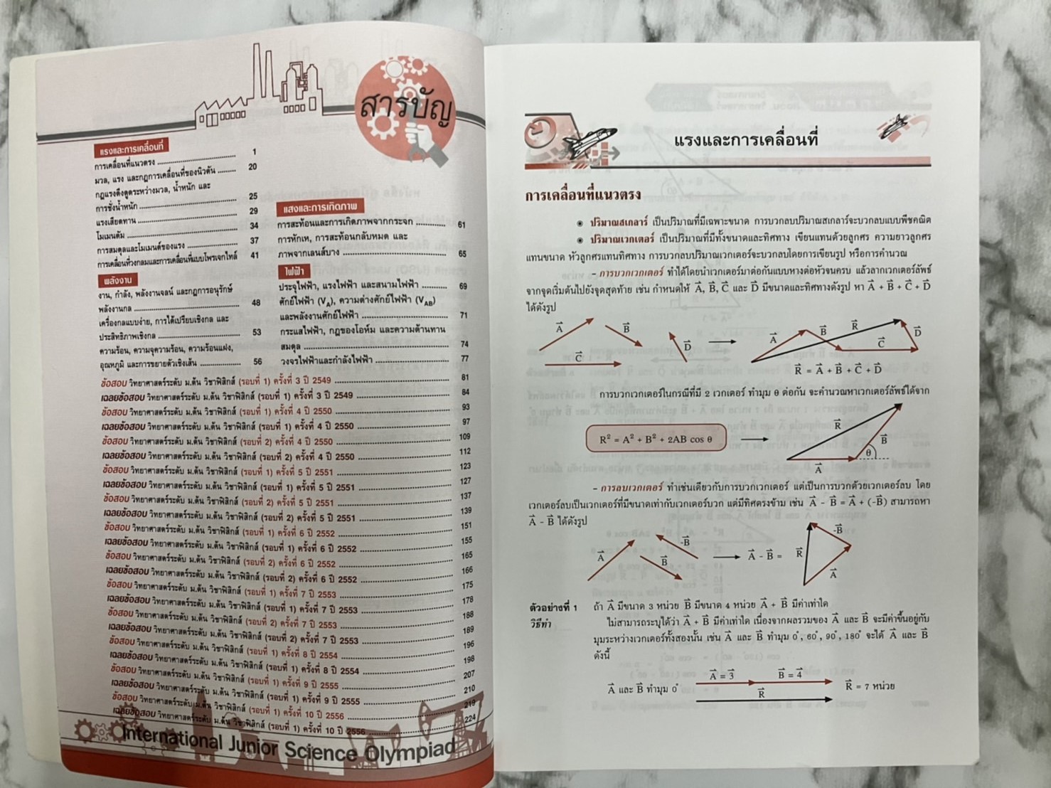 คู่มือเตรียมสอบแข่งขัน สอวน. วิทยาศาสตร์โอลิมปิก ม.ต้น (ฟิสิกส์)