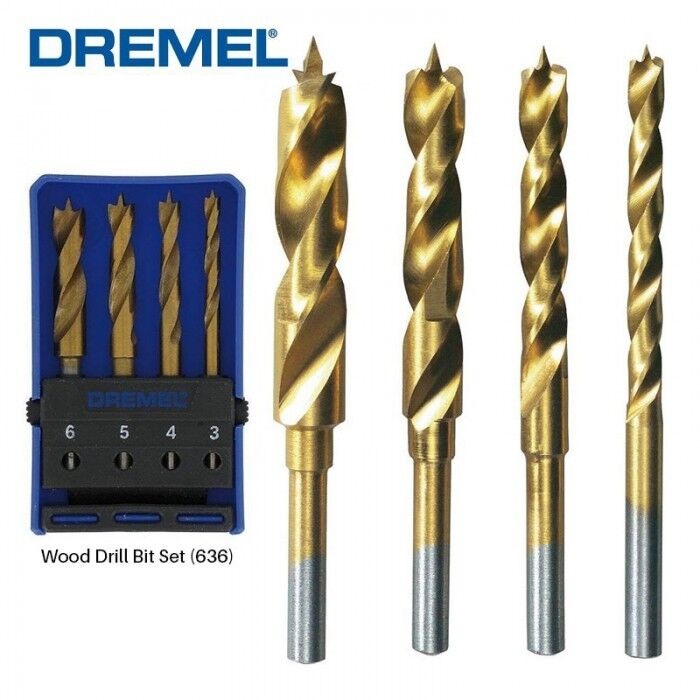 ดอกสว่าน HSS-Tin 4ชิ้น 636 DREMEL