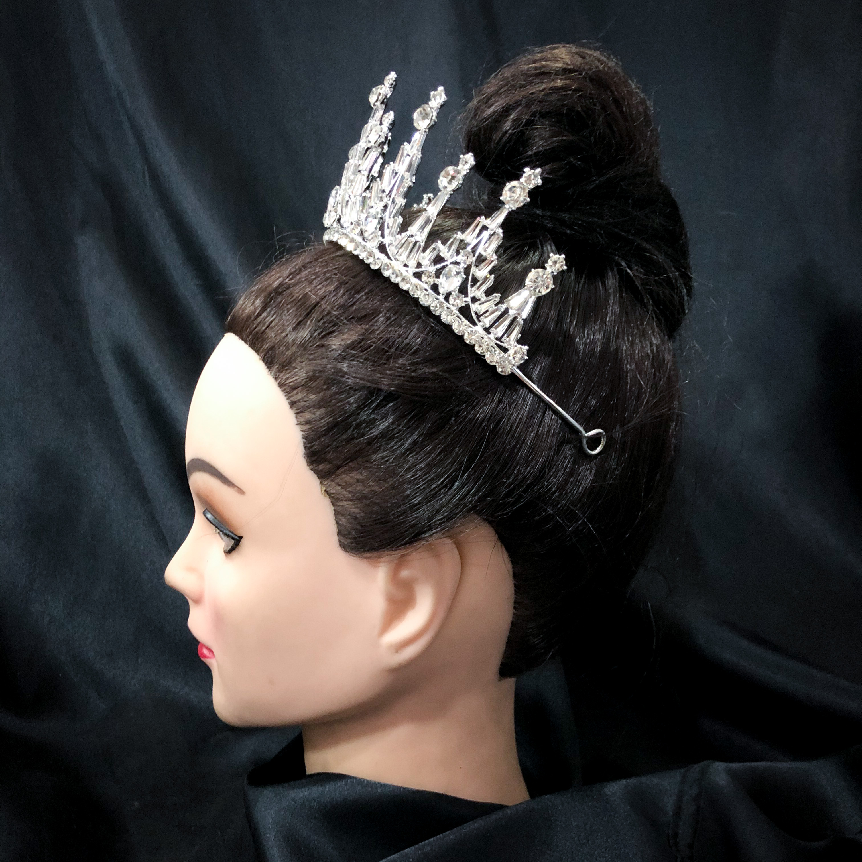 (พร้อมส่ง) เทียร่า 280 สีเงิน มงกุฎนางงาม มงกุฎเจ้าหญิง งานสวย ปราณีต QCเพชรทุกเม็ด สินค้าพร้อมส่งจากไทย