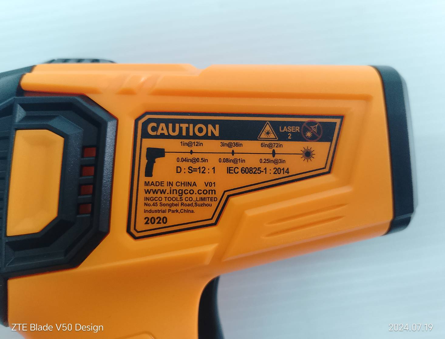 INGCO(อิงโก้)| เครื่องวัดอุณหภูมิอินฟราเรด(ร่างกาย) HIT010381