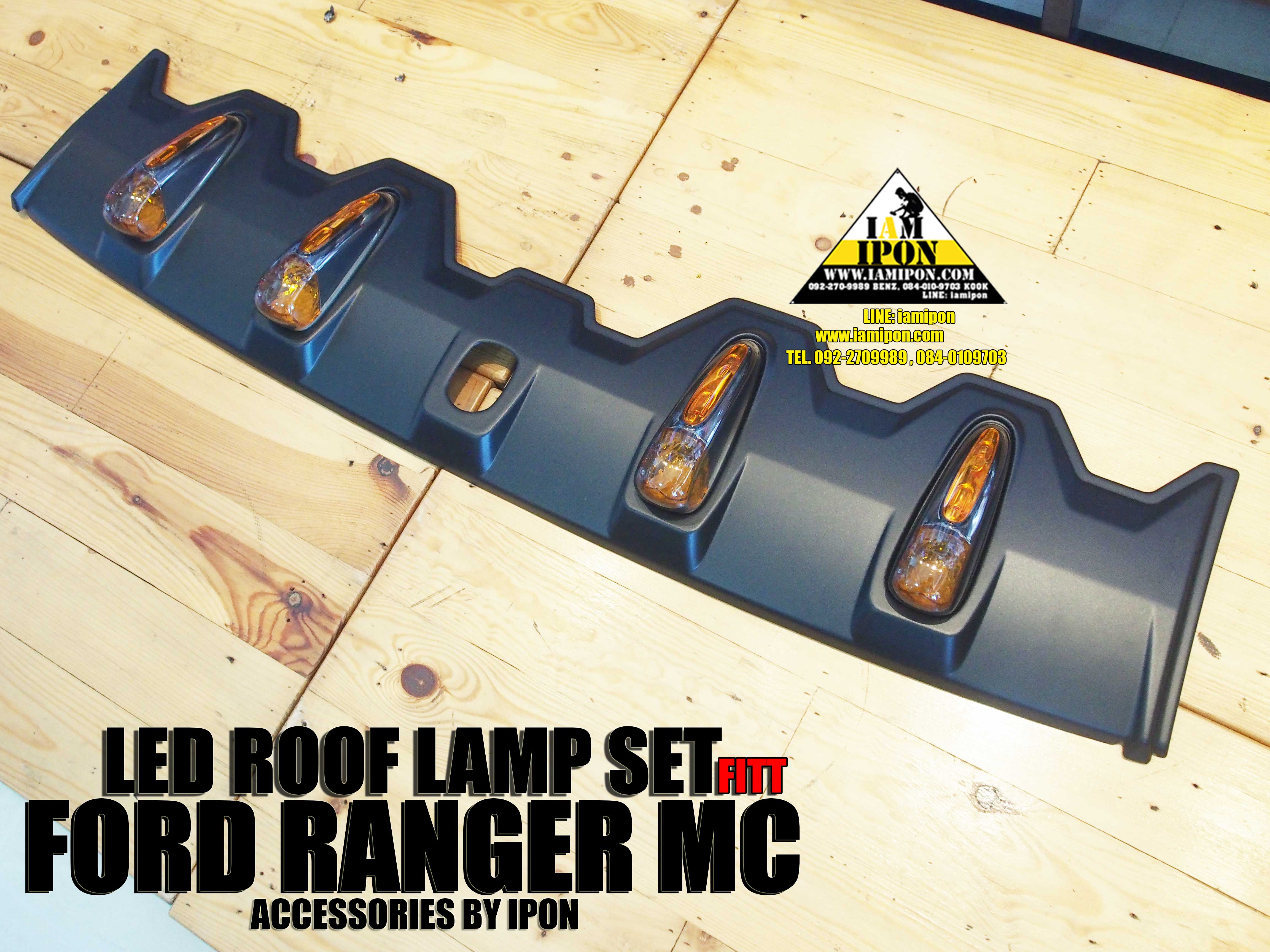 LED ROOF LAMP SET FOR FORD RANGER MC FITT ไฟหลังคาฟอร์ดเรนเจอร์ MC FITT
