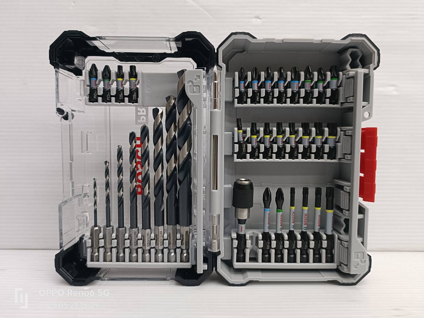 BOSCH PRO Impact Metal Bit Set, 35 pcs ชุดดอกไขควง 2608521U80