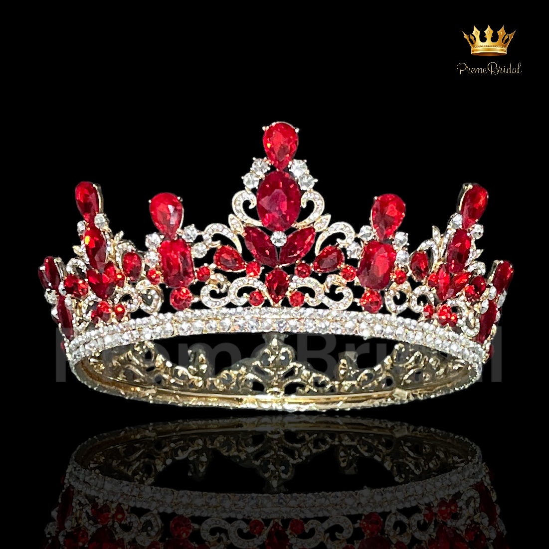 (พร้อมส่งจากไทย) มงกุฏ 124 งานสวย รุ่นฐานกลม ส่งด่วน ส่งจาก จ.อุบลราชธานี