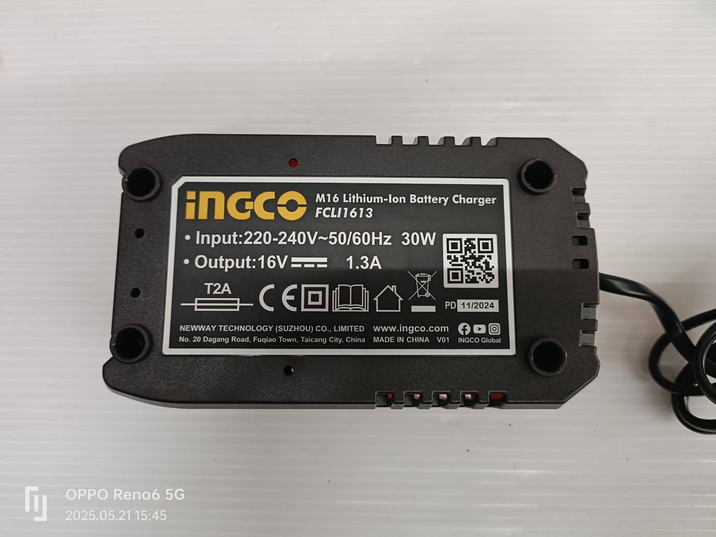 คอมโบ้สว่านไขควง+สว่านโรตารี่ COSLI241295 INGCO