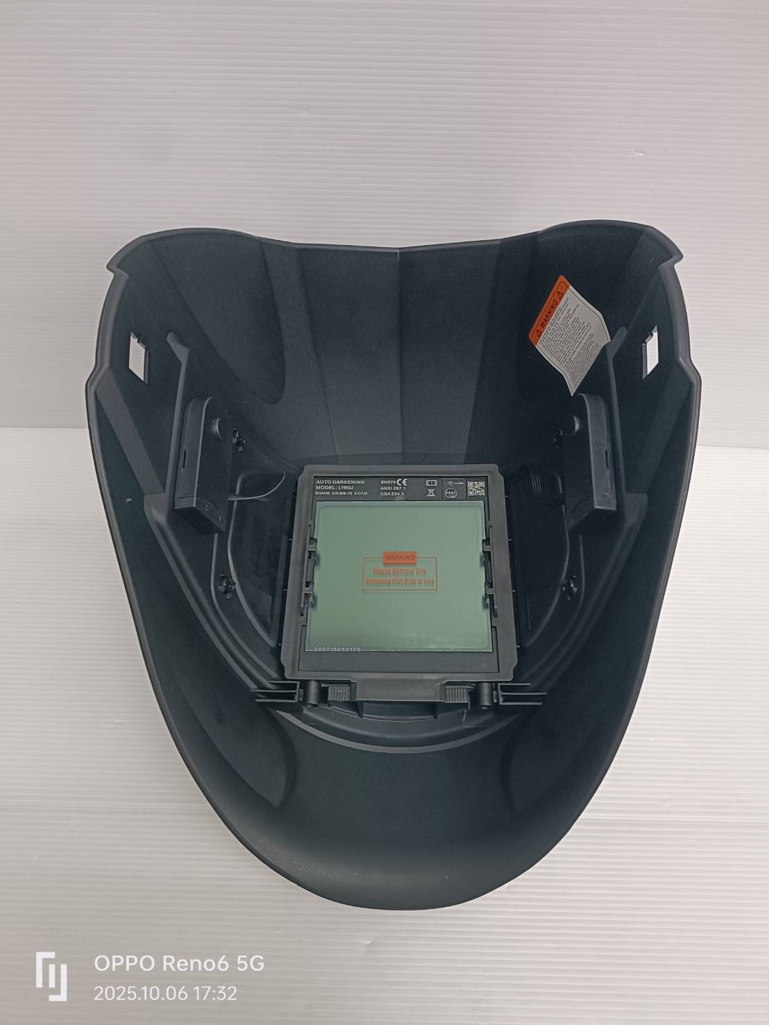 หน้ากากปรับแสงอัตโนมัติ JASIC รุ่น LY800J มีโหมดเครื่องเจียร