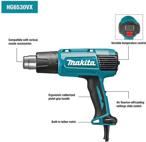 เป่าลมร้อน HG6530VK MAKITA