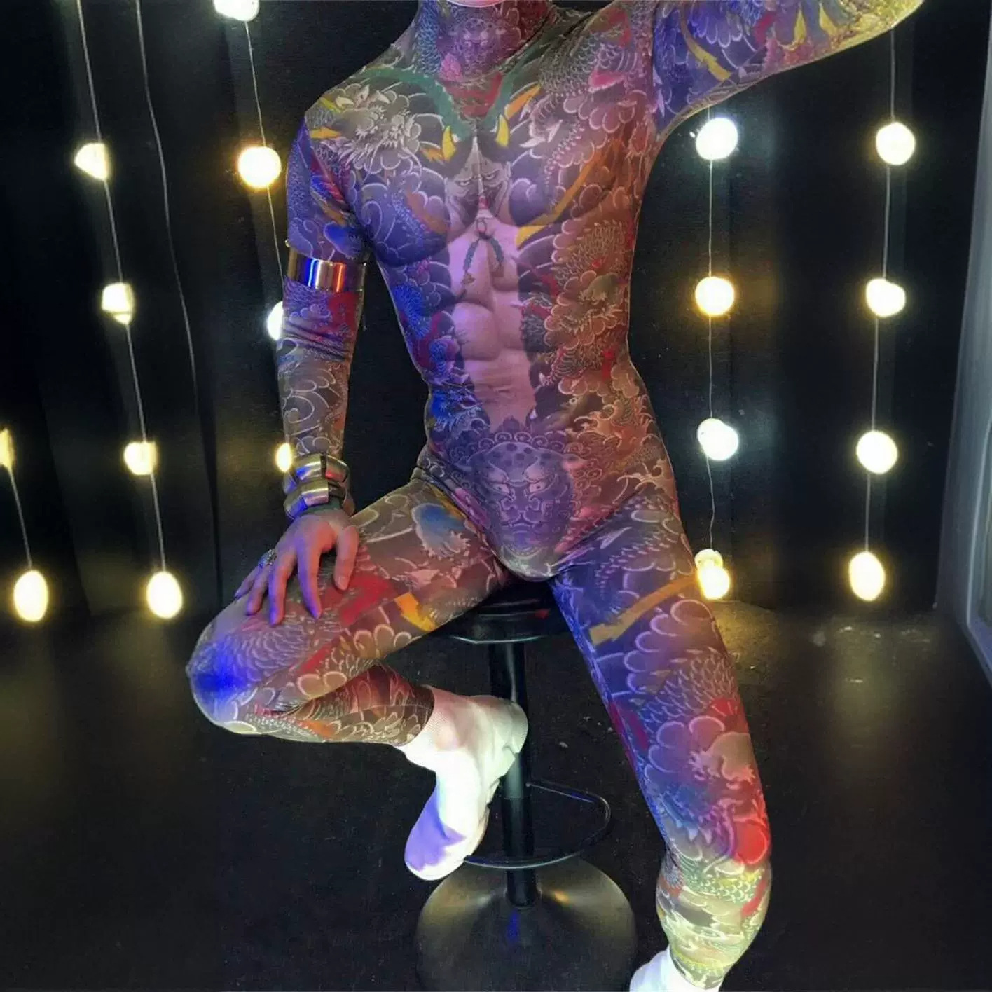 ชุดยากูซ่าบอดี้สูท / ชุดนักเลง / ชุด yakuza / ชุดมาเฟีย